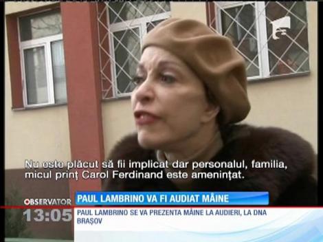Paul Lambrino va fi externat și va merge la DNA Braşov pentru audieri