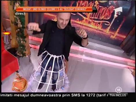 Dan Captos s-a îmbrăcat cu rochia Danielei Crudu!