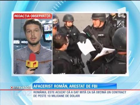Un om de afaceri din Constanţa a fost arestat de FBI şi acuzat că a mituit un ofiţer din cadrul Forţelor Aeriene Americane