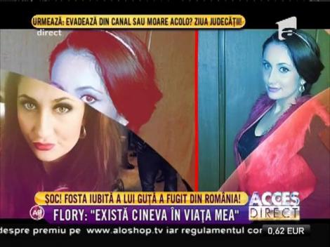 ŞOC! Fosta iubită a lui Guţă a fugit din România!