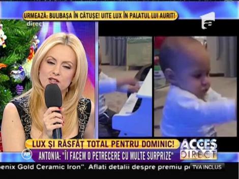 De Crăciun, băiatul lui Alex Velea şi al Antoniei va fi un copil răsfăţat la dublu