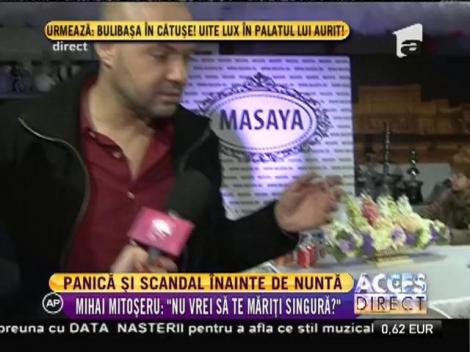 Mihai Mitoşeru şi Noemi se căsătoresc, dar nimic nu e gata