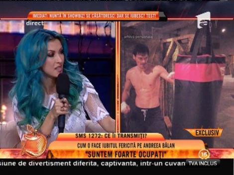 Andreea Bălan: ”Eu și George avem 7 luni de relație. Ne-am mutat împreună”