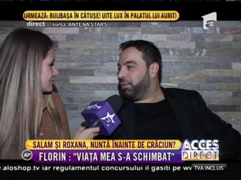 Florin Salam a anunțat-o pe Roxana că se vor căsători anul acesta, în SUA