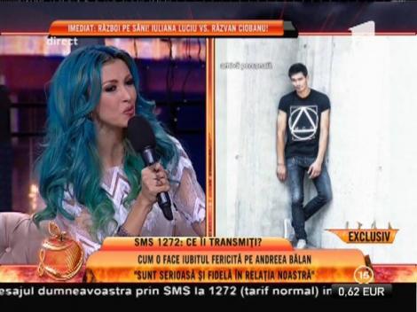 Andreea Bălan: ”Am sentimente puternice pentru George”