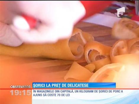 În prag de Crăciun, un kilogram de şorici a ajuns să coste 70 de lei