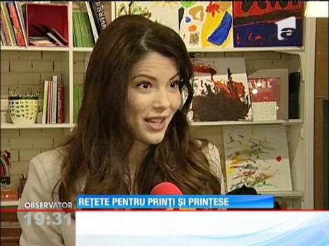 Anca Lungu și-a lansat prima carte cu rețete