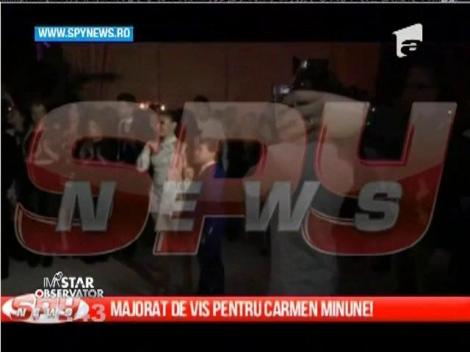 Carmen Simionescu a primit un diamant la majorat