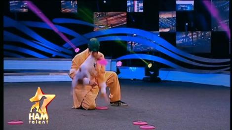 Rory și Tinkerbell, cei mai energici căței, au fost răsplătiți cu aplauze şi un loc în marea finală: "Simt miros de câştigător"