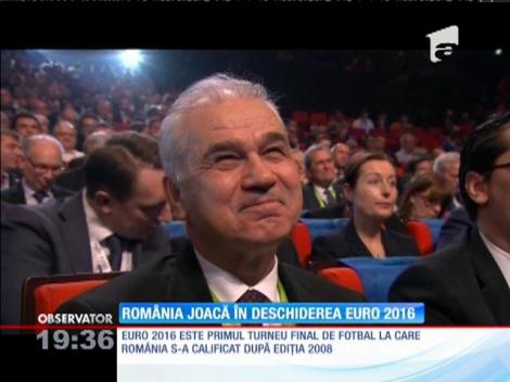 România joacă meciul de deschidere de la Euro 2016