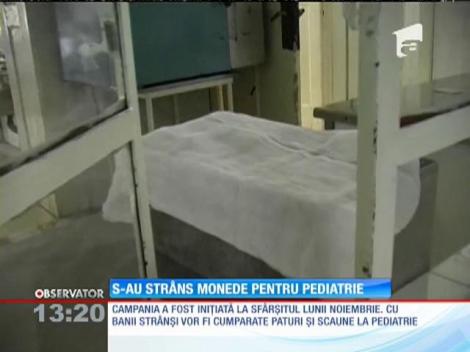 Sărbătorile vin cu bucurii pentru copiii secţiei de Pediatrie din Arad. Oameni cu suflet au strâns pentru ei în jur de 20 de mii de euro, numai din monede