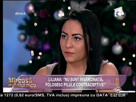 Ce spune Liliana despre posibilitatea de a fi însărcinată: "Nu aştept un copil. Folosesc pilule contraceptive de ani de zile!"