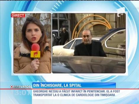 Gigi Neţoiu, transportat de urgenţă la spital, după ce a făcut un infarct
