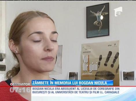 Balerinul Bogdan Nicula, care s-a stins din cauza unei boli cumplite, a fost comemorat într-o sală de dans