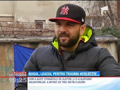 Boxul, leacul pentru Alexandru Radu, supravieţuitor din clubul Colectiv