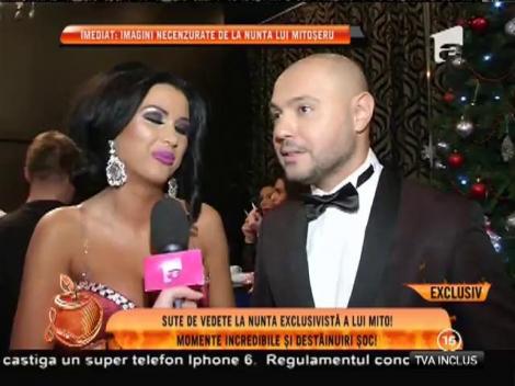 Sute de vedete la nunta lui Mitoşeru cu Noemi! Prezentatorul a spus în sfârşit "DA"!