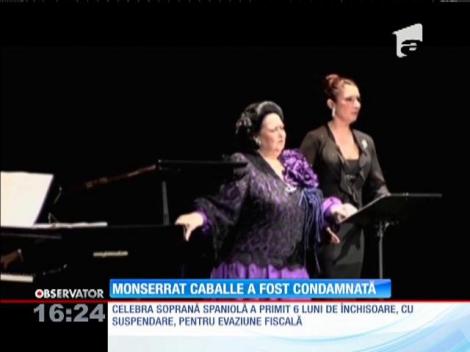 Renumita soprană Monserrat Caballe, găsită vinovată de evaziune fiscală