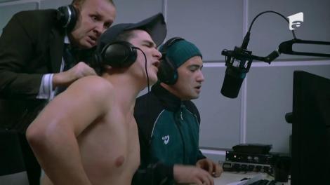 Iancu şi Pancu ajung la un post de radio