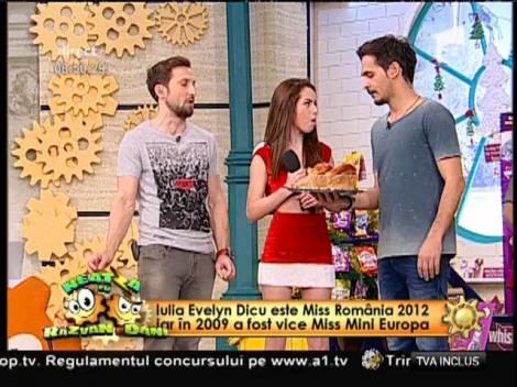 O fosta Miss România a venit în platoul de la Neatza