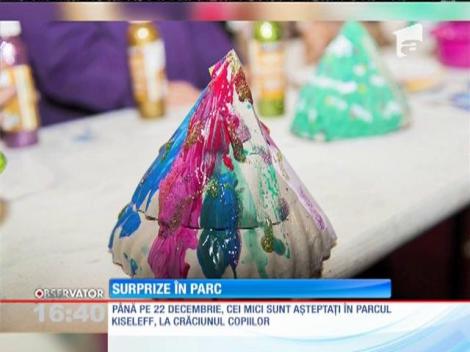 Moş Crăciun îşi va face apariţia în parcul Kiseleff