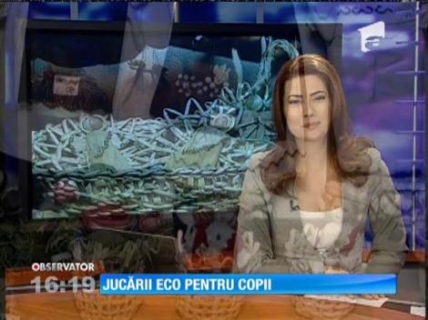 Meşterii populari au făcut pentru copii jucării ecologice