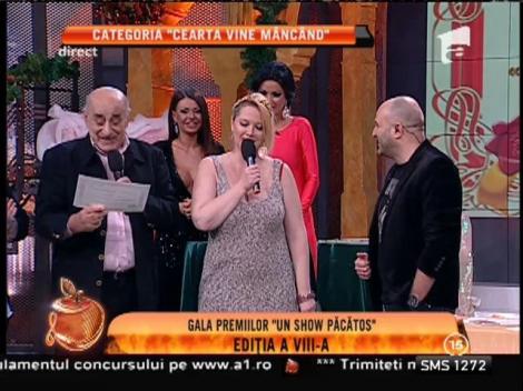 Oana şi Viorel Lis, câştigători la categoria "Cearta vine mâncând"