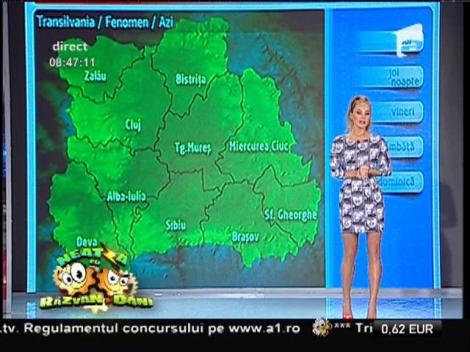 Norii pun stăpânire pe toată ţara şi se vor înregistra fulguieli! Prognoza meteo cu Flavia Mihăşan