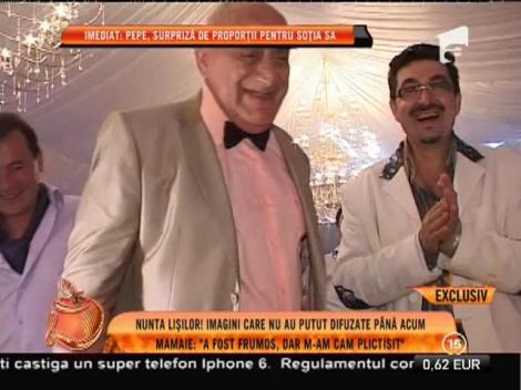 Imagini inedite, care nu au fost difuzate, de la nunta Oanei cu Viorel Lis!