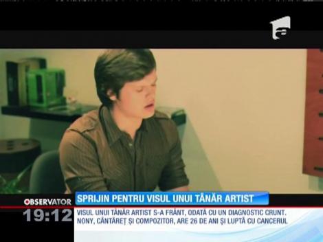 Nony, cântăreţ şi compozitor, luptă cu cancerul