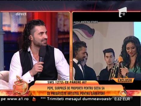 Pepe a făcut un anunţ surpriză: "Vreau să fac al treilea copil"