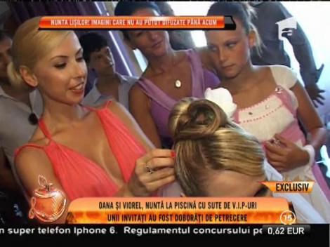 Oana şi Viorel Lis, nuntă la piscină cu sute de vedete!