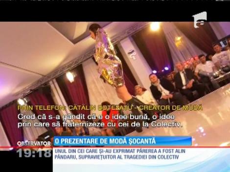 O prezentare de modă cu tema Colectiv a primit reacţii dure pe internet