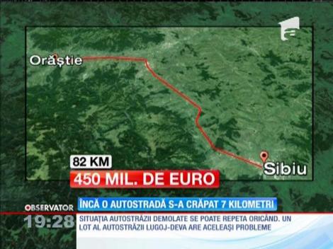 Demolarea autostrăzilor construite devine un obicei, în România. Sectorul Lugoj - Deva ar putea avea aceeaşi soartă ca Sibiu - Orăştie
