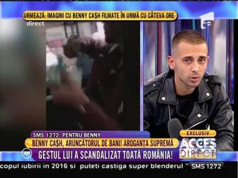 Benny Ca$h a mai făcut o aroganță!