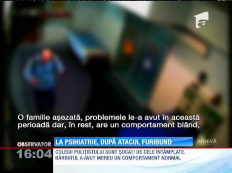 Şeful din poliţia locală care a atacat trei asistente în Spitalul Elias va fi supus unei expertize psihiatrice