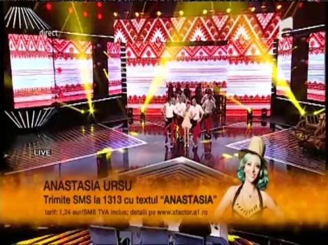 Maria Tănase - "Mi-am pus busuioc in par". Vezi interpretarea Anastasiei Ursu, în prima Gală de la X Factor!