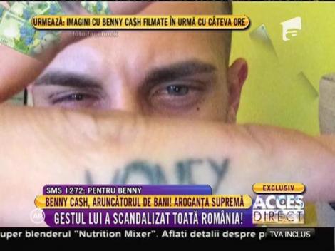 A aruncat cu bani pe stradă și și-a pus toată România în cap!