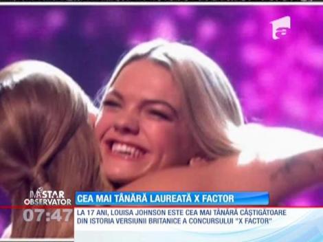 Louisa Johnson, cea mai tânără laureată X Factor din Marea Britanie