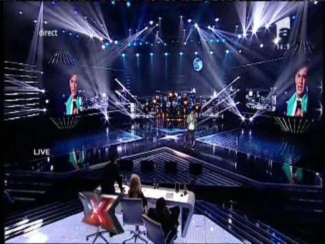 Voltaj - "De la capat". Vezi interpretarea lui Endy Glikman, în prima Gala X Factor!