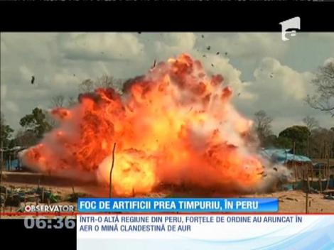 Un depozit ilegal de artificii din Peru a explodat pe neașteptate