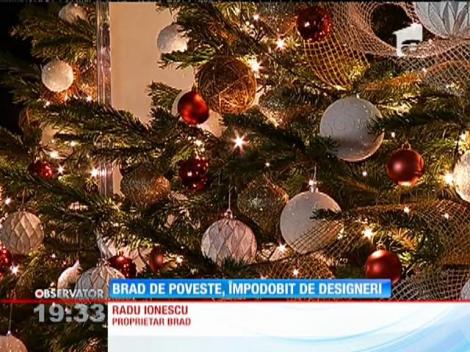 Brazii împodobiți de designeri, o opțiune pentru cei care vor un pom de Crăciun deosebit