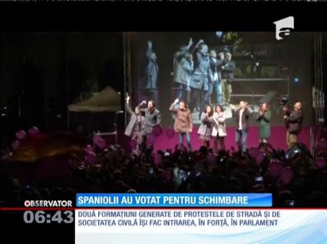 Scena politică din Spania suferă o schimbare radicală după alegerile legislative