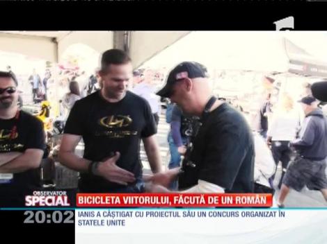 SPECIAL! Bicicletă viitorului, făcută de un român