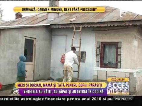 Elena Merișoreanu și Dorian Popa, mamă și tată pentru patru copii necăjiți