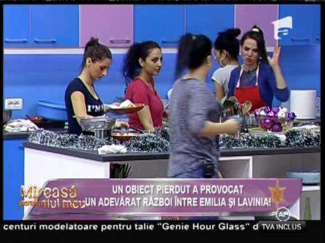 Emilia și Lavinia, război în bucătărie din cauza unui obiect rătăcit!
