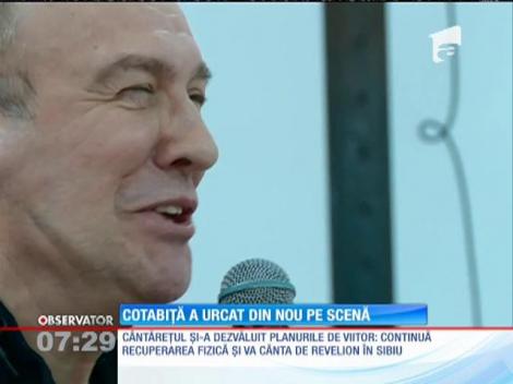 Gabriel Cotabiţă a urcat din nou pe scenă