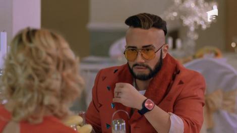 Roby Roberto, cu iubita la un restaurant de fițe