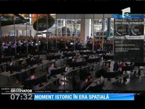 O rachetă a aterizat cu bine pe Terra, după o misiune pe orbită