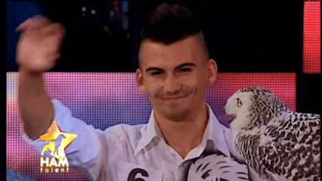 Le-a fost greu, dar au deliberat! Axel Avram și Sheila, bufnița polară, au câștigat locul 1 la categoria ”frumusețe”