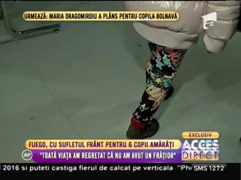 Gest emoționant făcut de Fuego în preajma Crăciunului! Cântărețul a gătit sarmale pentru o familie săracă